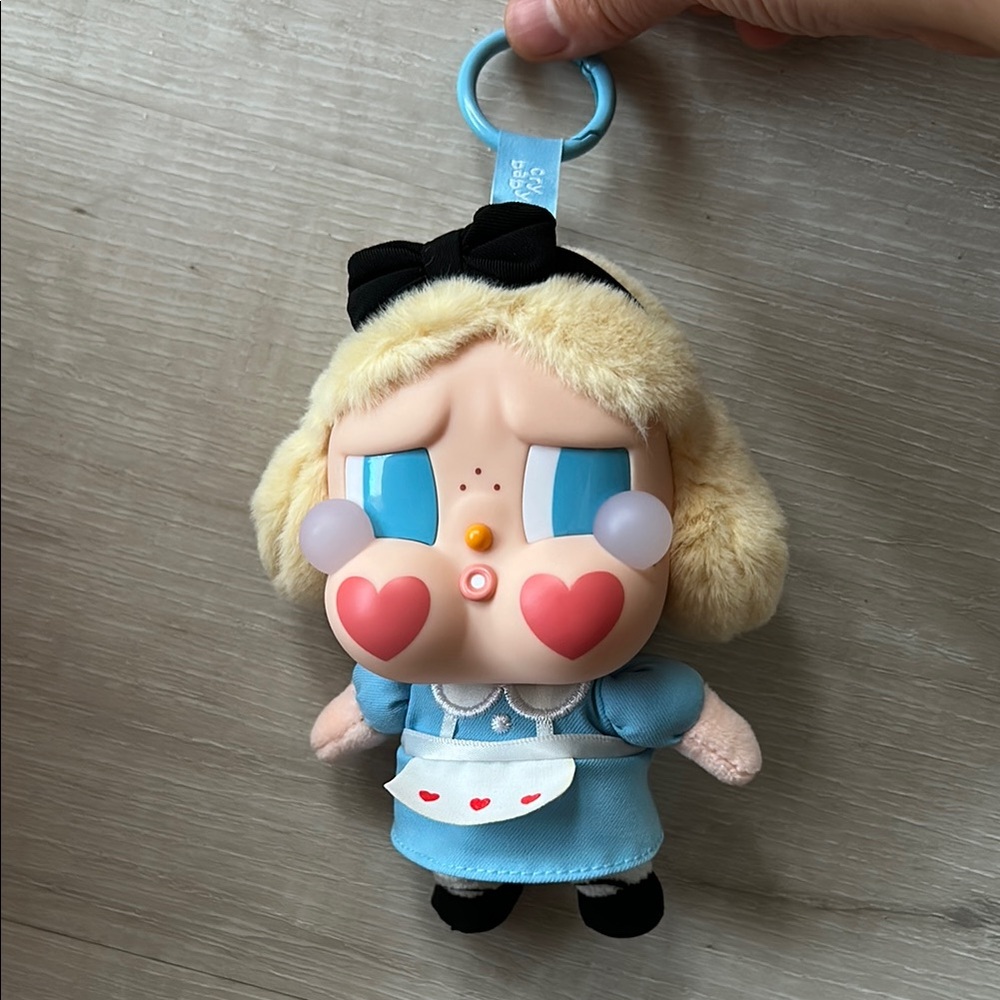 Blue and Cream Kids Toy Doll